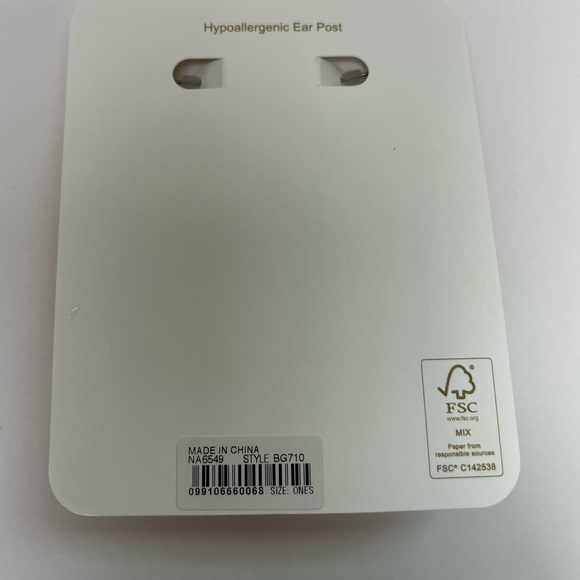 J.Crew Cotton raffia-wrapped chain earrings - Picture 6 of 6